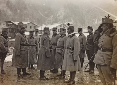 Album "Meine weltkriegs - Erinnerungen South-West Front (Carinthia, Italy, South Tyrol) 31/03/1915-12/11/1918 - Josef Zohles Wien": the Archduke Frederick of Austria by Josef Zohles