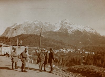 Album "Meine weltkriegs - Erinnerungen South-West Front (Carinthia, Italy, South Tyrol) 31/03/1915-12/11/1918 - Josef Zohles Wien": Austrian soldiers in Italy by Josef Zohles
