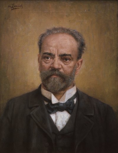 Antonín Dvořák, around 1901 by Josef Ženíšek