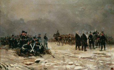 The Battle of Arlabon by Josep Cusachs y Cusachs