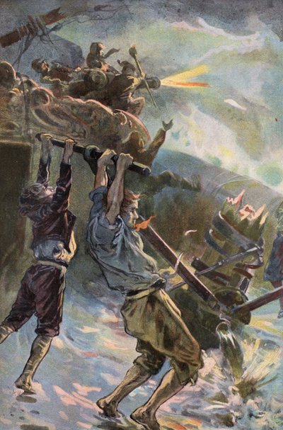 Robinson Crusoe: I Work at the Pump by Joseph (after) Finnemore