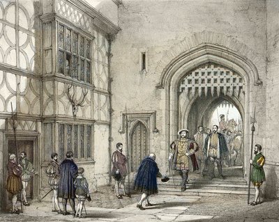 Henry VIII (1491-1547) at Hever Castle in Kent, after Joseph Nash by Joseph (after) Nash