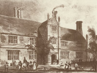 Thorpland Hall, Norfolk by Joseph (after) Nash