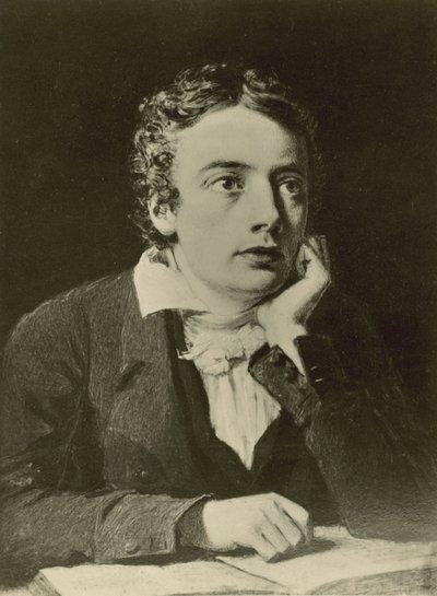 John Keats, English poet by Joseph (after) Pennell