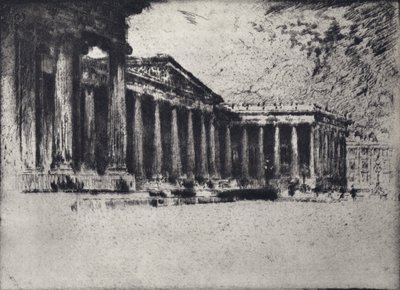 The British Museum by Joseph (after) Pennell