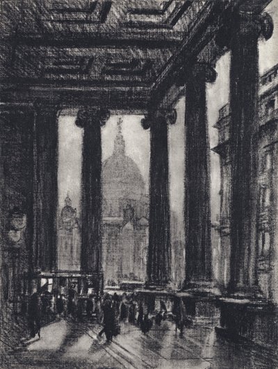 The Post Office by Joseph (after) Pennell