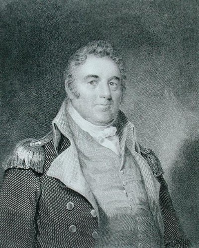 Richard Dale, engraved by Richard W. Dodson after a copy of the original painting by James Barton Longacre by Joseph (after) Wood