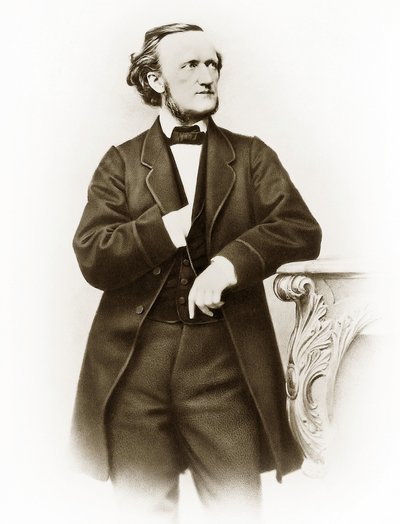 Portrait of Richard Wagner by Joseph Albert