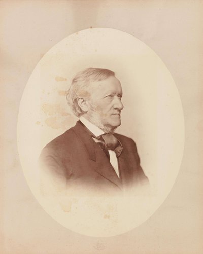 Portrait of the Composer Richard Wagner 1813-1883, c. 1870 by Joseph Albert