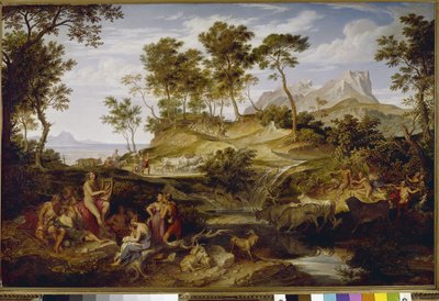 Apollo among the Thessalian Shepherds by Joseph Anton Koch