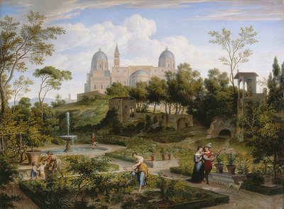 Santa Maria Maggiore in Rome by Joseph Anton Koch