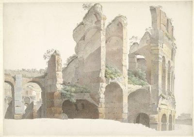 The Colosseum in Rome by Joseph August Knip
