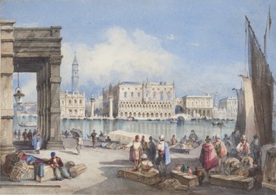 Venice, Pasted into the Title Page of Thomas Moody