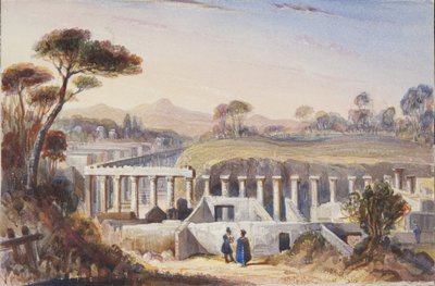 Watercolour Pasted into Thomas Moody