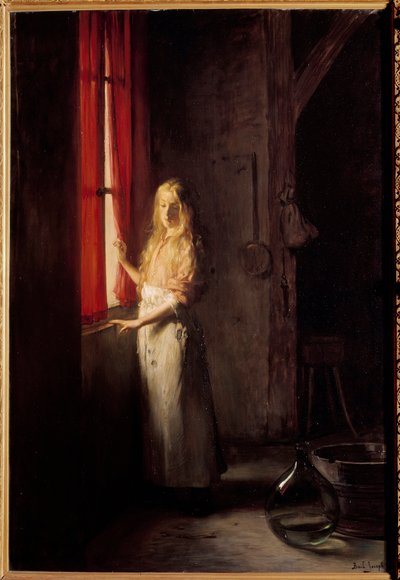 Cinderella Illustration for the Tale of Charles Perrault by Joseph Bail