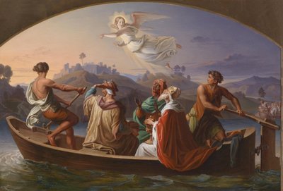 The Three Wise Men on the Way to Bethlehem by Joseph Binder