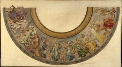Sketch for the Festival Staircase at Paris City Hall: The Republican Months by Joseph Blanc