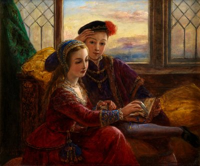 Edward VI and Lady Jane Grey by Joseph Bouvier