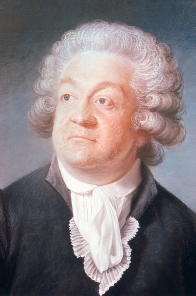 Portrait of Honore Gabriel Riqueti, Earl of Mirabeau (1749-1791) (Detail) by Joseph Boze