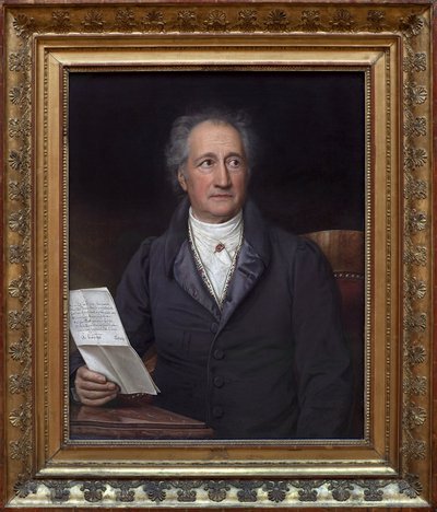 Johann Wolfgang von Goethe by Joseph Carl Stieler