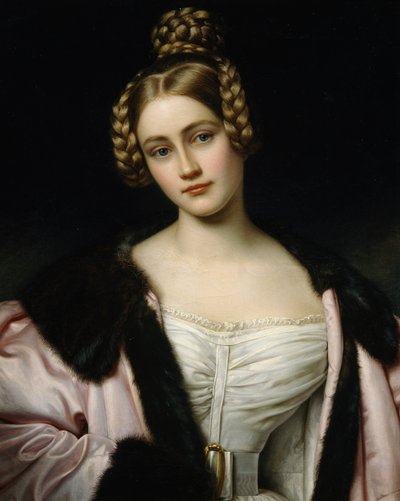 Portrait of Caroline Grafin Holnstein by Joseph Carl Stieler