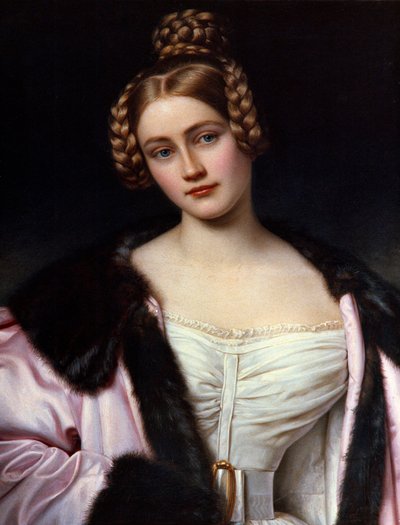 Portrait of Caroline Grafin by Joseph Carl Stieler