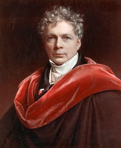 Portrait of Friedrich Wilhelm Joseph von Schelling by Joseph Carl Stieler