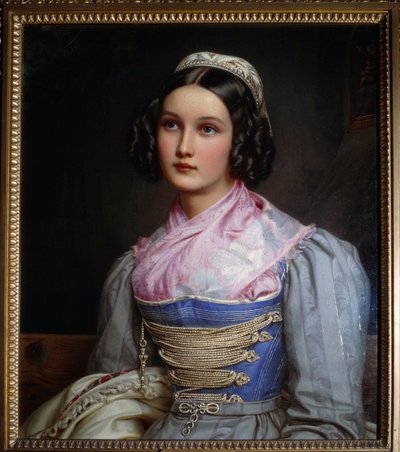 Portrait of Helene Sedlmayer by Joseph Carl Stieler