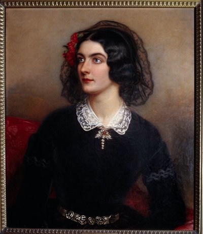 Portrait of Lola Montes or Montez by Joseph Carl Stieler