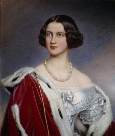Portrait of Princess Mary of Prussia by Joseph Carl Stieler