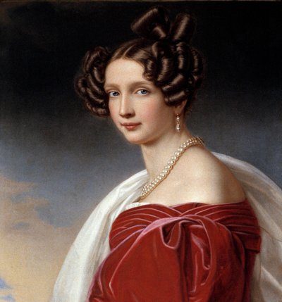 Portrait of Sophie Frederique, Princess of Bavaria and Archduchess of Austria by Joseph Carl Stieler