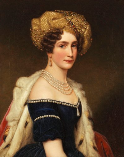 Princess Augusta of Bavaria, Duchess of Leuchtenberg, c.1825 by Joseph Carl Stieler