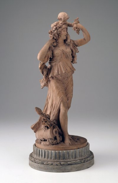 Bacchante Carrying a Child on Her Shoulders by Joseph Charles Marin