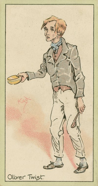 Oliver Twist by Joseph Clayton (1856-1937) (after) Clarke