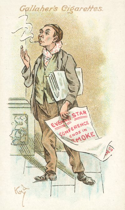 Votaries of the Weed No 41 by Joseph Clayton (1856 1937) Clarke