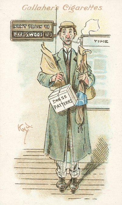 Votaries of the Weed No 36 by Joseph Clayton (1856 1937) Clarke