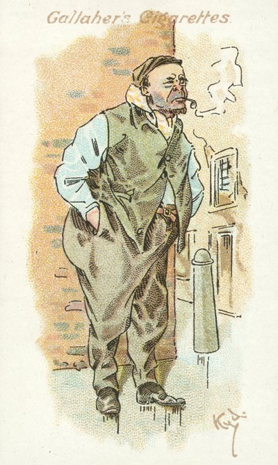 Votaries of the Weed No 7 by Joseph Clayton (1856 1937) Clarke