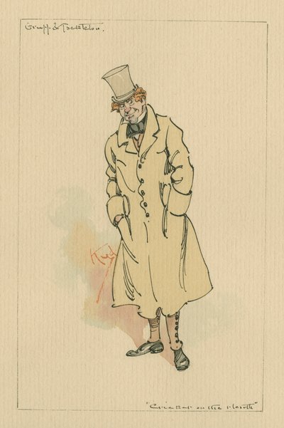 Gruff and Tackleton - The Cricket on the Hearth by Joseph Clayton Clarke