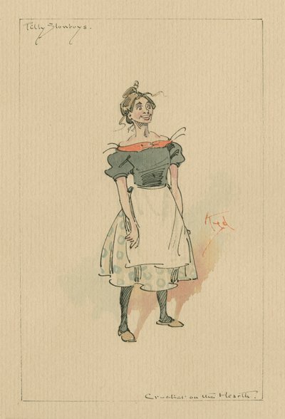 Tilly Slowboy - The Cricket on the Hearth by Joseph Clayton Clarke