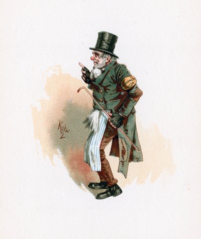 Trotty Veck, illustration from 
