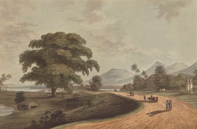 Fort Marlborough from Old Bencoolen, Sumatra, 1799 by Joseph Constantine Stadler