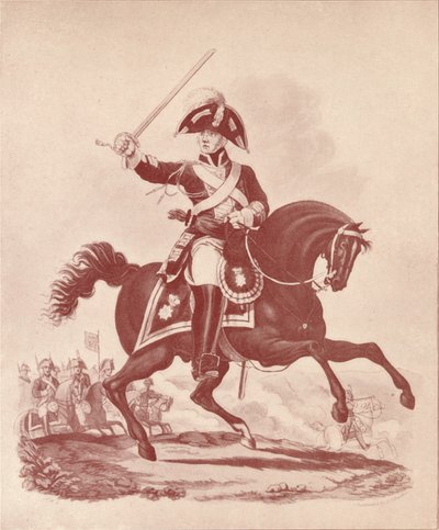 Officer, 2nd Regiment Life Guards Waterloo Period, 1812-1815 by Joseph Constantine Stadler