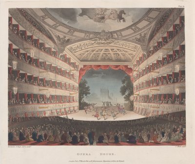 Opera House, March 1, 1809 by Joseph Constantine Stadler