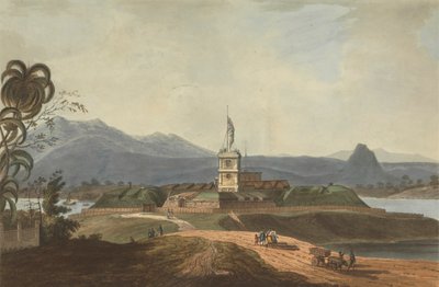South East View of Fort Marlborough, Benkulen, Sumatra, 1799 by Joseph Constantine Stadler