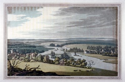 View of Streatley and Goring in Berkshire and Oxfordshire, 1793 by Joseph Constantine Stadler