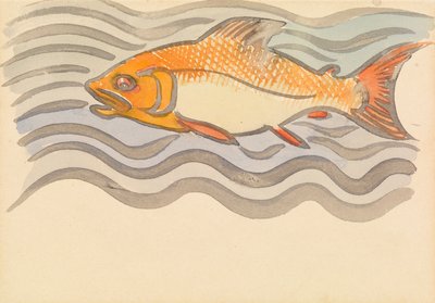 Fish by Joseph Crawhall