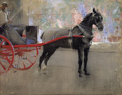 The Flower Shop by Joseph Crawhall