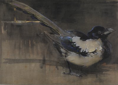 The Magpie by Joseph Crawhall