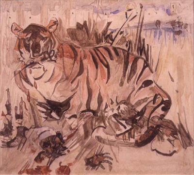 Tiger by Joseph Crawhall