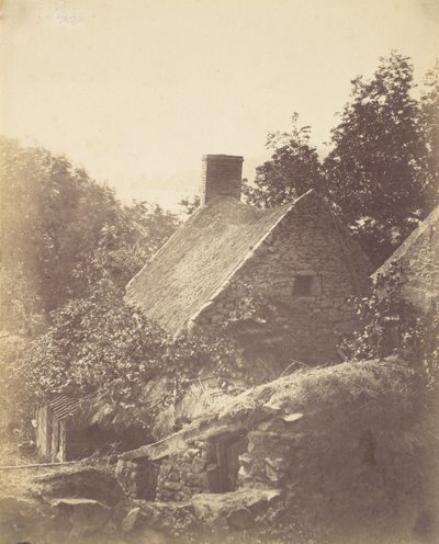 Cottage at Jersey by Joseph Cundall